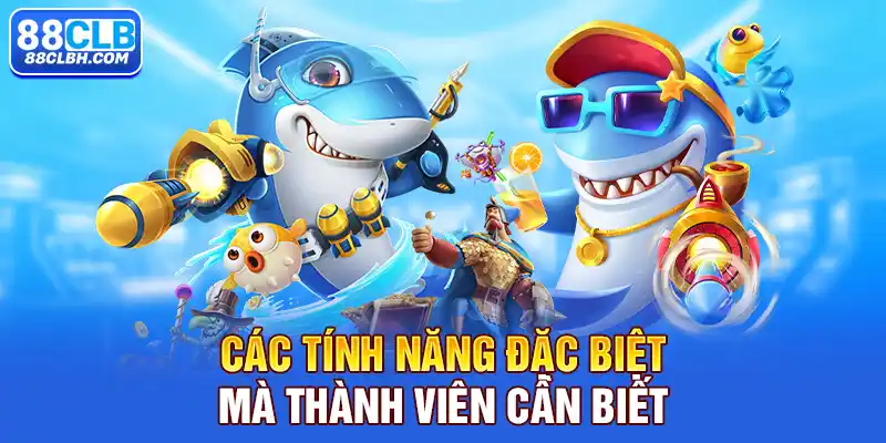 Các tính năng đặc biệt mà thành viên cần biết